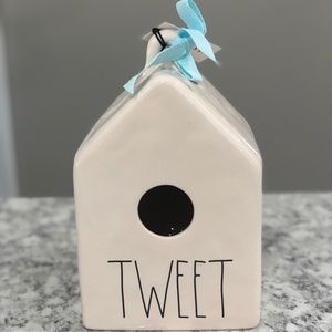 Rae Dunn Tweet Birdhouse